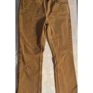 Vineyard Vines Women's Corduroy Pants Mustard Yellow Mid‎ Rise         3710